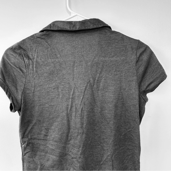 Maurices Gray Button Down Shirt medium - Picture 6 of 7